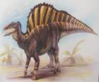 Уранозавр было травоядное животное, двуногий / четвероногое, что размером около 7 метров в длину и весит 4 тонны.
